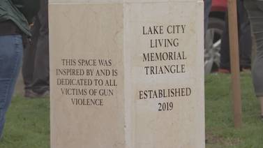 Memorial Garden now sits next to Lake City Bus Stop nearly 4 years after fatal shooting spree