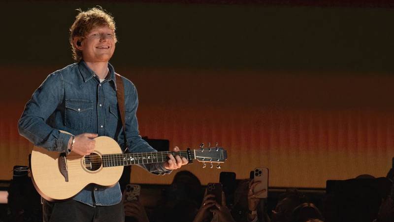 ed sheeran visits florida high school