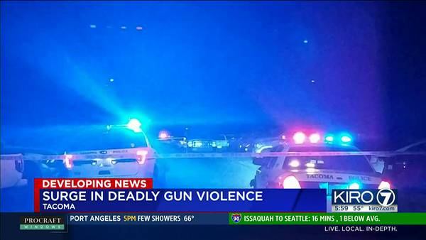 VIDEO: Surge in gun violence in Tacoma