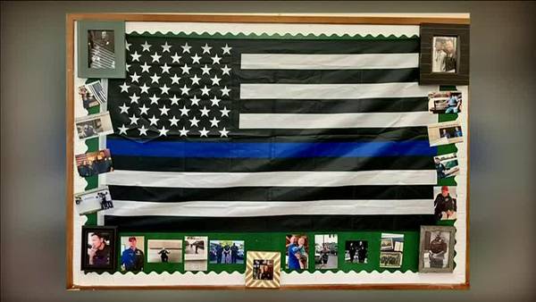 Marysville Schools orders teacher to remove pro-police flag