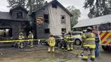 Oso house fire displaces family of six, kills two dogs