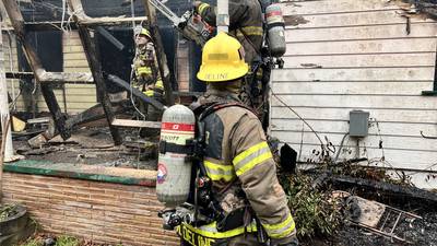 PHOTOS: House in Snohomish destroyed by fire