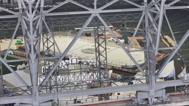 T-Mobile Park prepares for the Winter Classic on New Year's Day