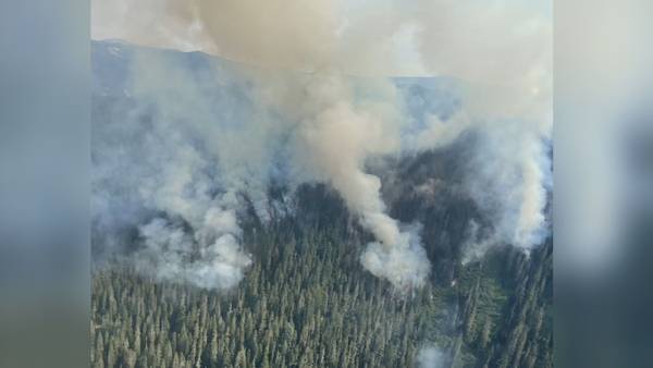 Evacuation orders reduced in parts of Lewis County as crews continue to fight Goat Rocks Fire