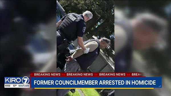VIDEO: Former Bothell city councilmember arrested on suspicion of murder