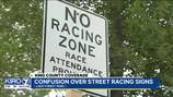 Lake Forest Park residents confused over ‘No Racing Zone’ signs