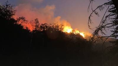 PHOTOS: Bolt Creek Fire burning near Skykomish