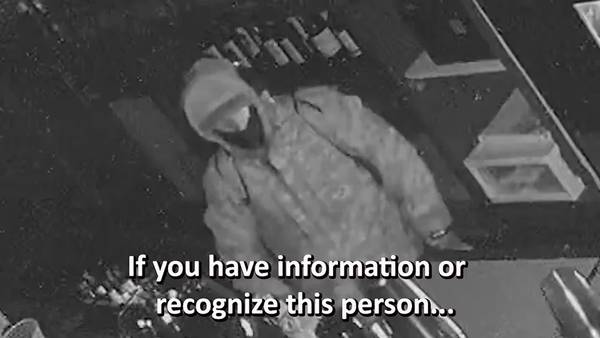 East Bremerton Elks Lodge burglar caught on camera