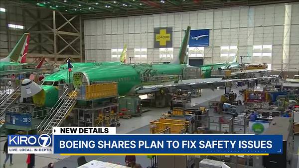 Boeing delivers safety and quality plan to FAA