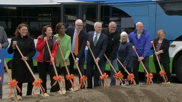 Groundbreaking held for new Snohomish County rapid bus line