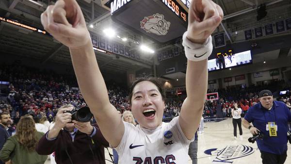 Gonzaga uses hot shooting to reach Sweet 16 for first time since 2015 topping Utah 77-66