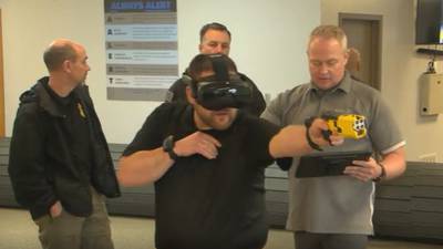 Spokane police among first agencies to use VR headsets in officer training