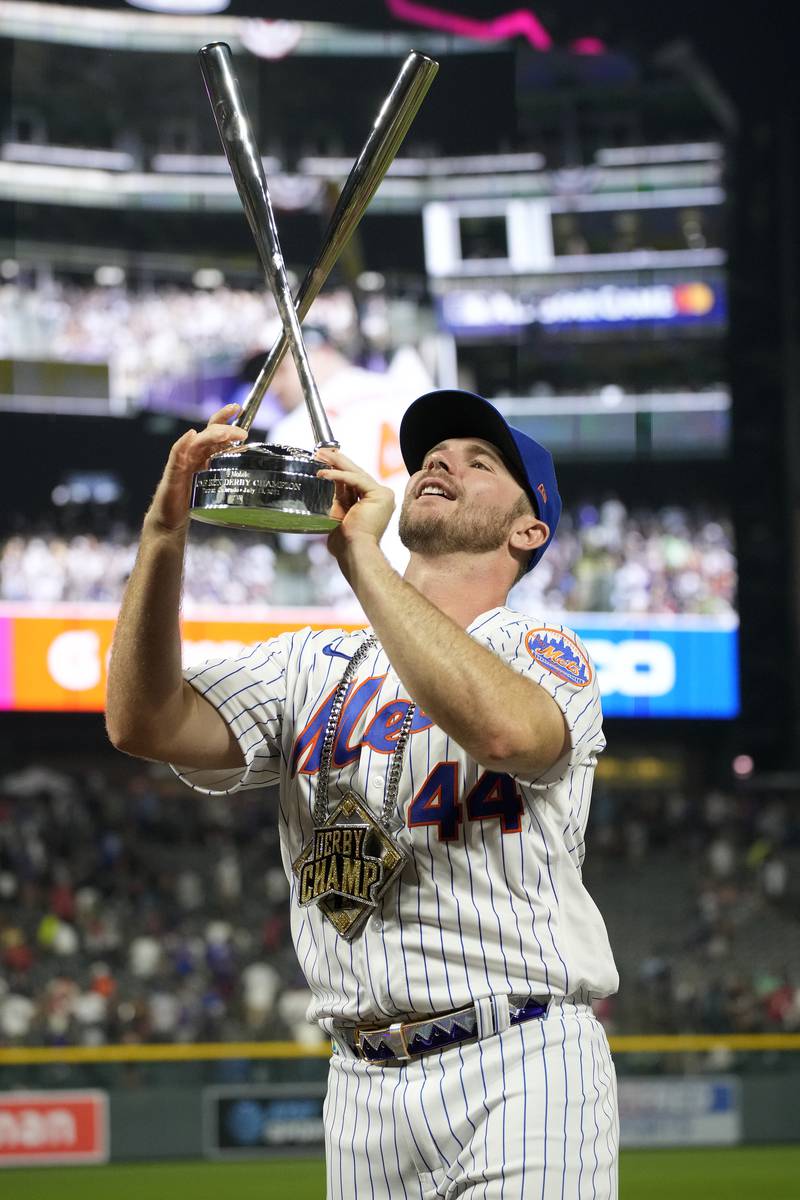 Pete Alonso, derby, home run, home run derby, mets, mlb, new york, HD phone  wallpaper