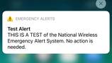Emergency alert test to go out on cellphones in Washington, across country
