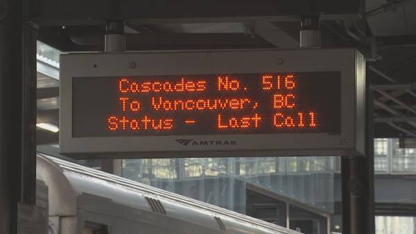 VIDEO: Amtrak resumes service from Seattle to B.C.