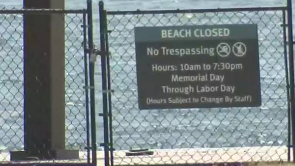 Report shows half of U.S. beaches were potentially unsafe because of waste contamination