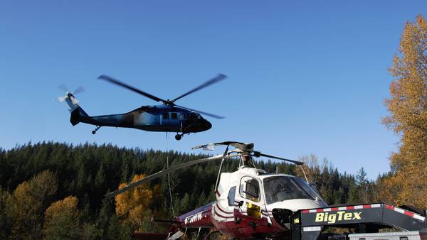 Tourism helicopter that crashed into remote Copper Lake pulled out intact