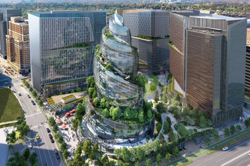 The Helix Amazon HQ2 design