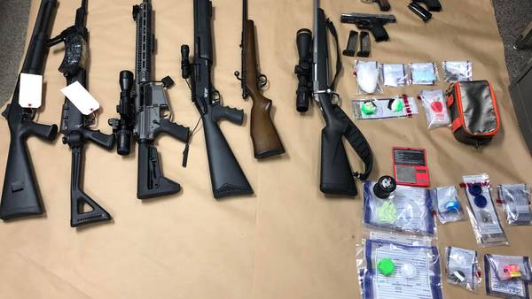 Multiple firearms and narcotics recovered in Thurston County