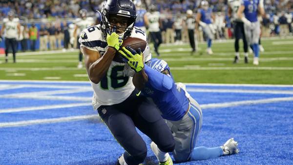 Geno Smith’s 2nd TD pass to Tyler Lockett lifts the Seahawks to a 37-31 OT win over the Lions