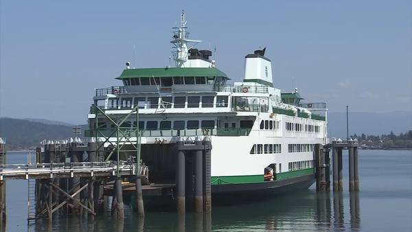 Crew shortages force WA State Ferries to cancel nearly a dozen trips