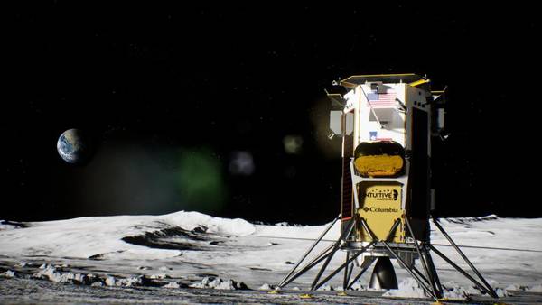 Lunar lander Odysseus touches down on the moon’s surface 