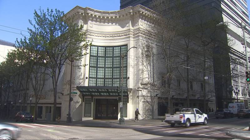 Downtown Seattle Coliseum Theater is heading to the auction block next month.
