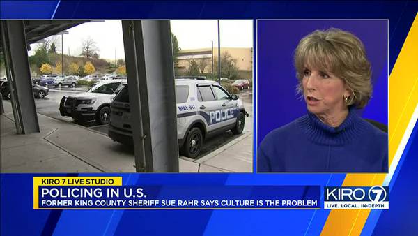 VIDEO: Former King County Sheriff Sue Rahr shares thoughts on police culture