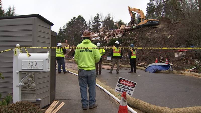Not long after the landslide, the city of Bellevue had filed a lawsuit against the Surdis to speed up the demolition of their home.