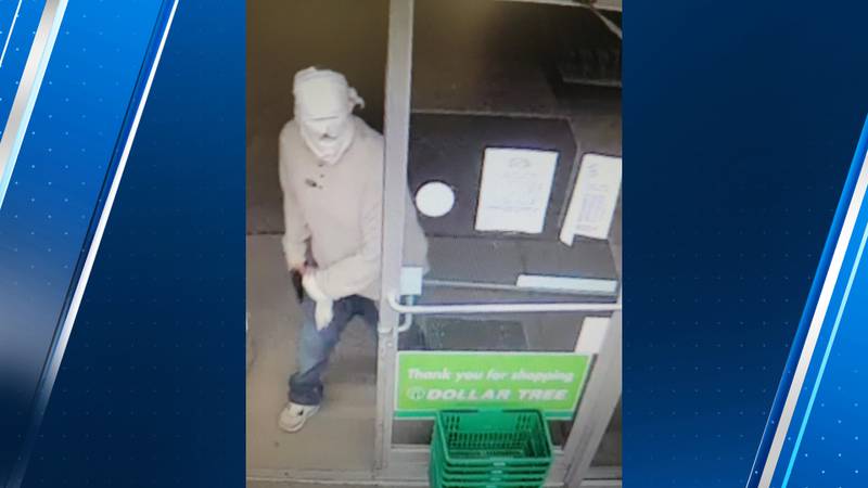 An armed man robbed the Dollar Tree in Port Angeles on Monday, March 18.