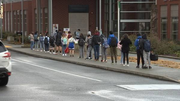 Another wave of students headed back to classrooms in Bellevue