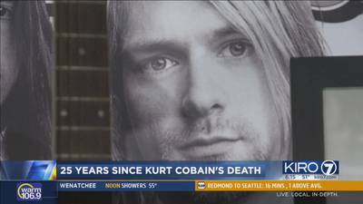 Memories of Kurt Cobain live on 25 years after his death
