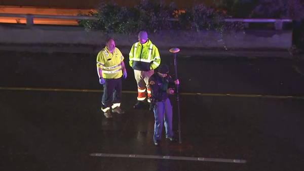 Driver whose car broke down hit, killed while crossing I-5 in Seattle