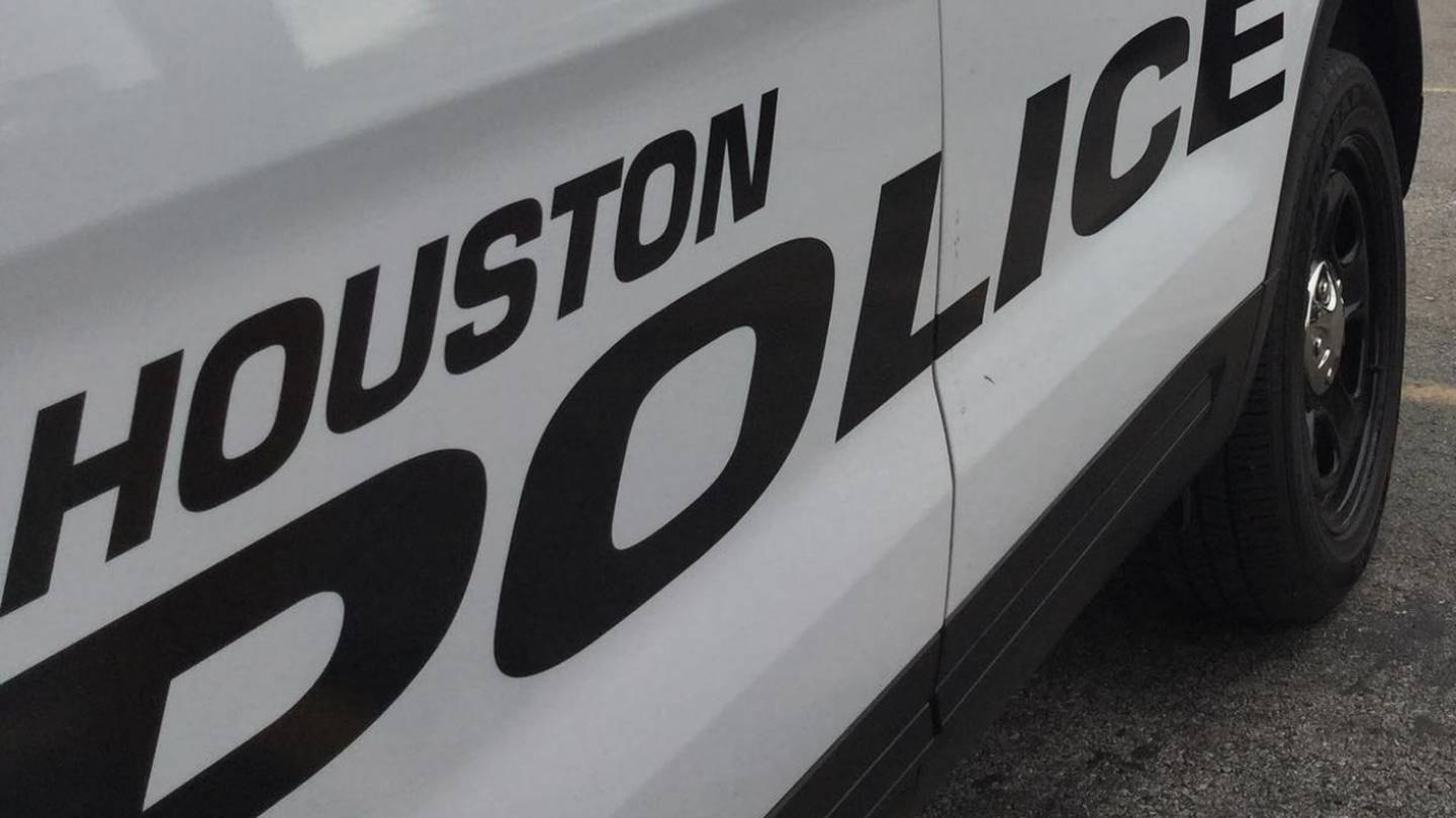 HPD searching for suspect in gold sedan after security guard shot