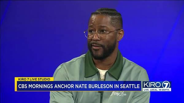 VIDEO: Former Seahawk, 'CBS Mornings' anchor Nate Burleson joins KIRO 7 Live Studio