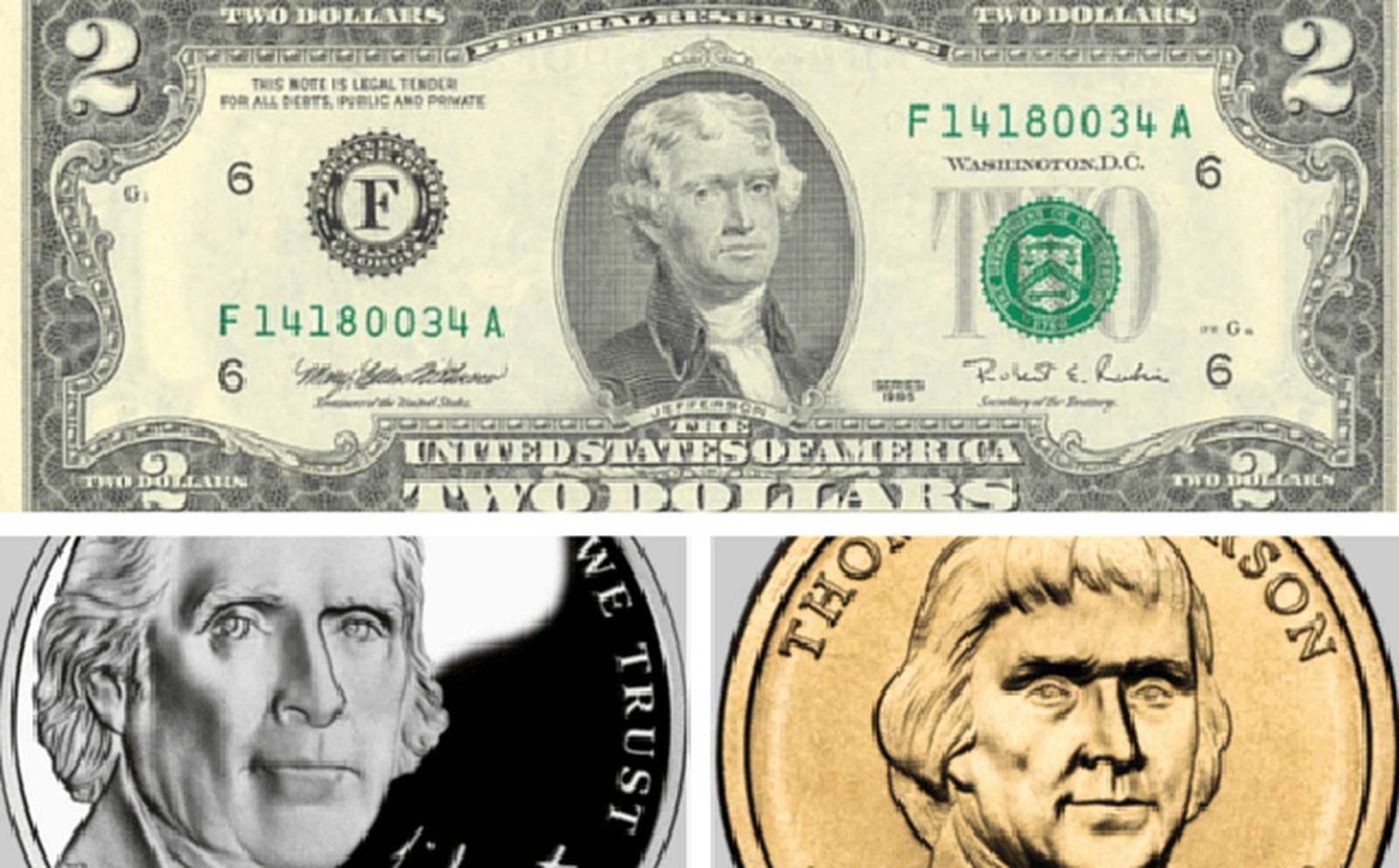 Thomas Jefferson's Lasting Legacy in Coins and Currency KIRO 7 News Seattle