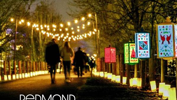 Redmond Lights returns once again to illuminate Downtown Park