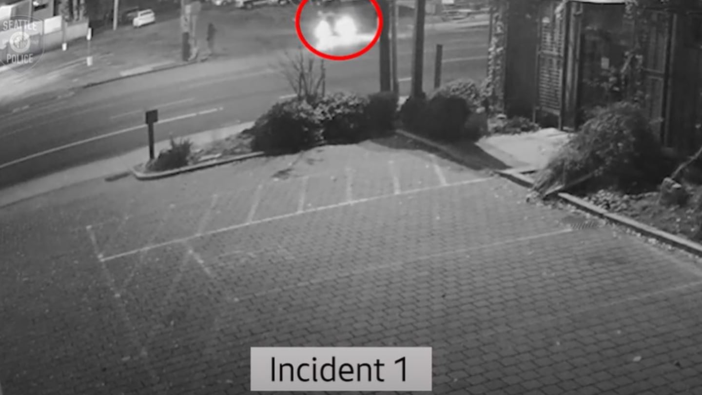 警方分享司机故意撞击行人的视频