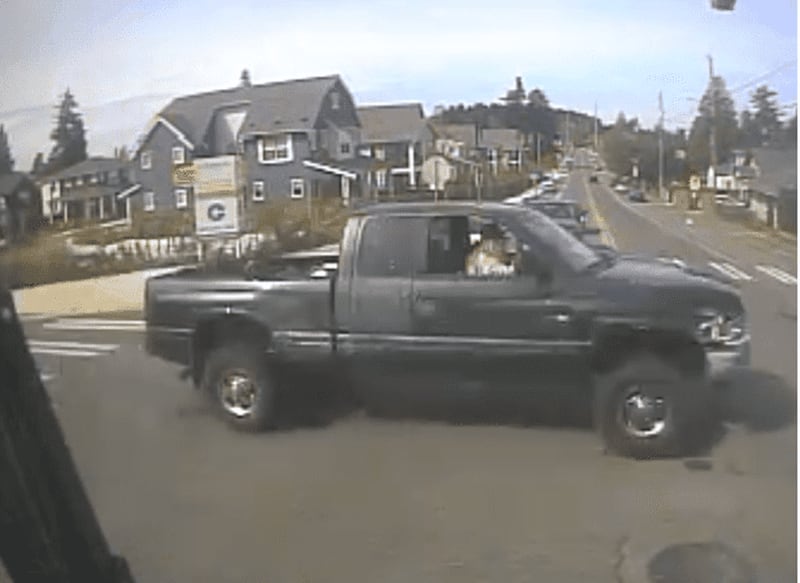 Seattle Police released images after receiving reports that a woman was forced into a truck in the White Center area.