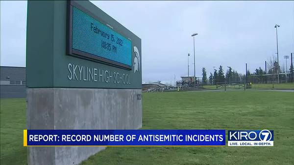 Report says antisemitic incidents at all-time high in Washington