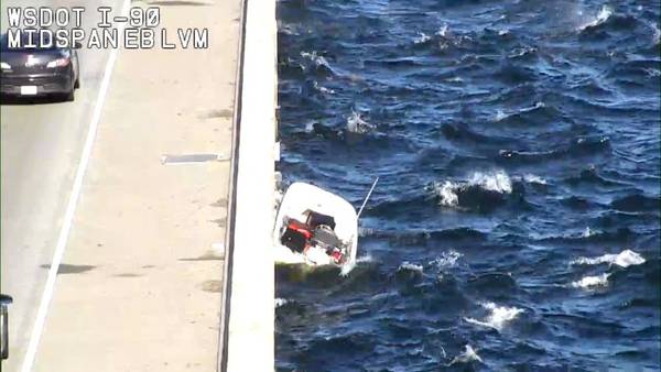 VIDEO: Multiple people rescued from boats on Lake Washington