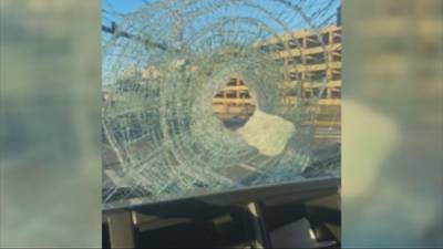 ‘I was in shock’: Victim recounts the moment a rock crashed through his car window