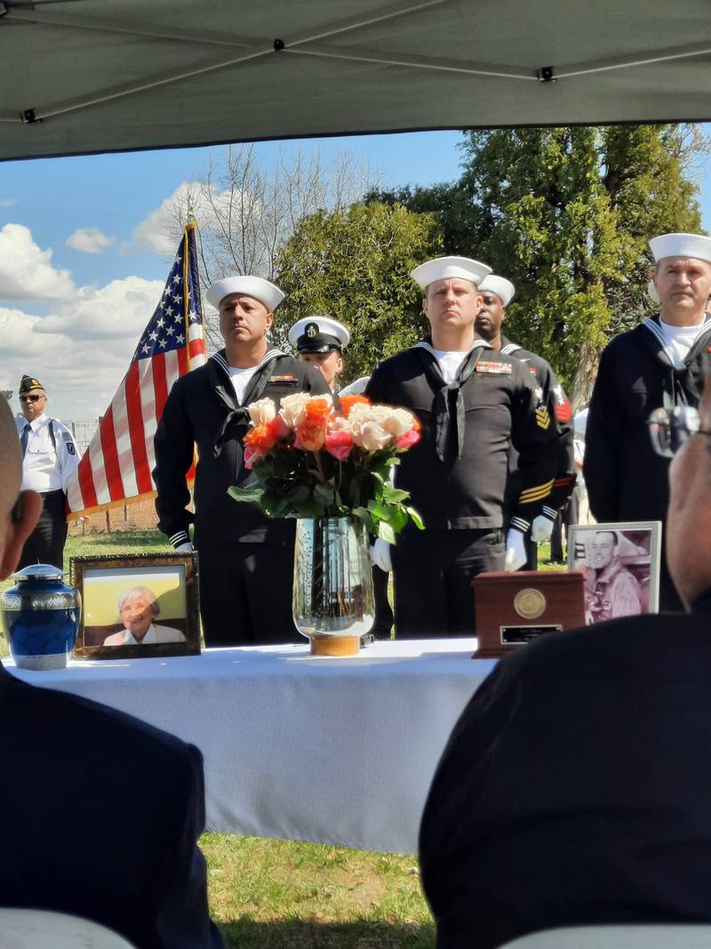 On a windswept day in April, Paul Charvet and his mom, Blanche, were buried at the Mabton Cemetery next to his dad, Ray, complete with full military honors.