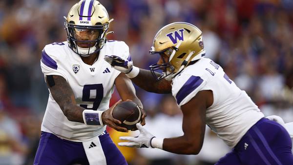Washington jumps Florida State to move into College Football Playoff position. Georgia still on top