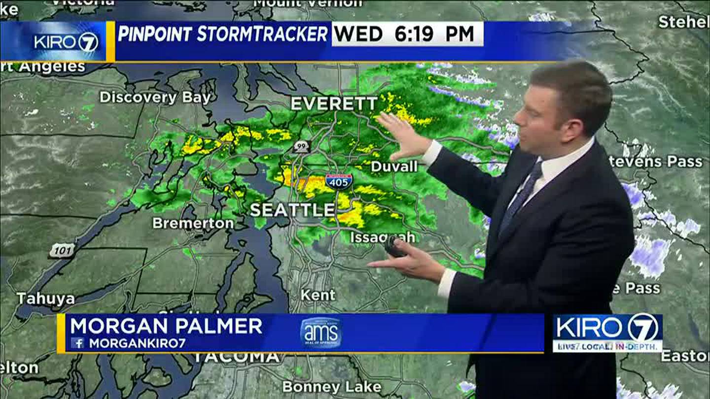 KIRO 7 PinPoint Weather video Wed. evening KIRO 7 News Seattle