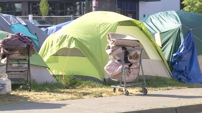 PHOTOS: Burien homeless camp at center of controversy