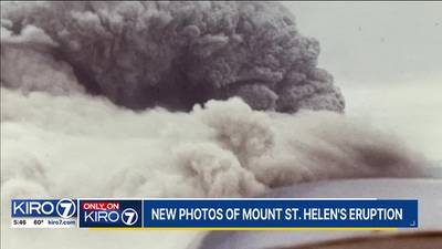 New Photos of Mount St. Helen's Eruption