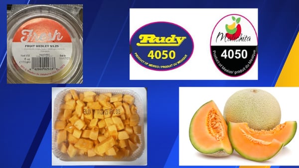 Salmonella sicknesses linked to cantaloupes, pre-cut fruit double nationwide, 2 dead