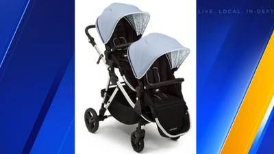 Stroller recalled after reports of frame breaking with kids inside