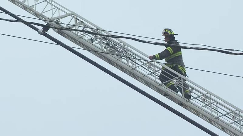 A 3-alarm fire caused a home under construction to collapse and damaged two others in Seattle's Mount Baker neighborhood.